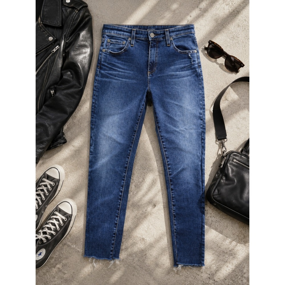 AG-ED Denim  Adriano Goldschmied Super Skinny Legging Ankle  Jeans, Size  29R